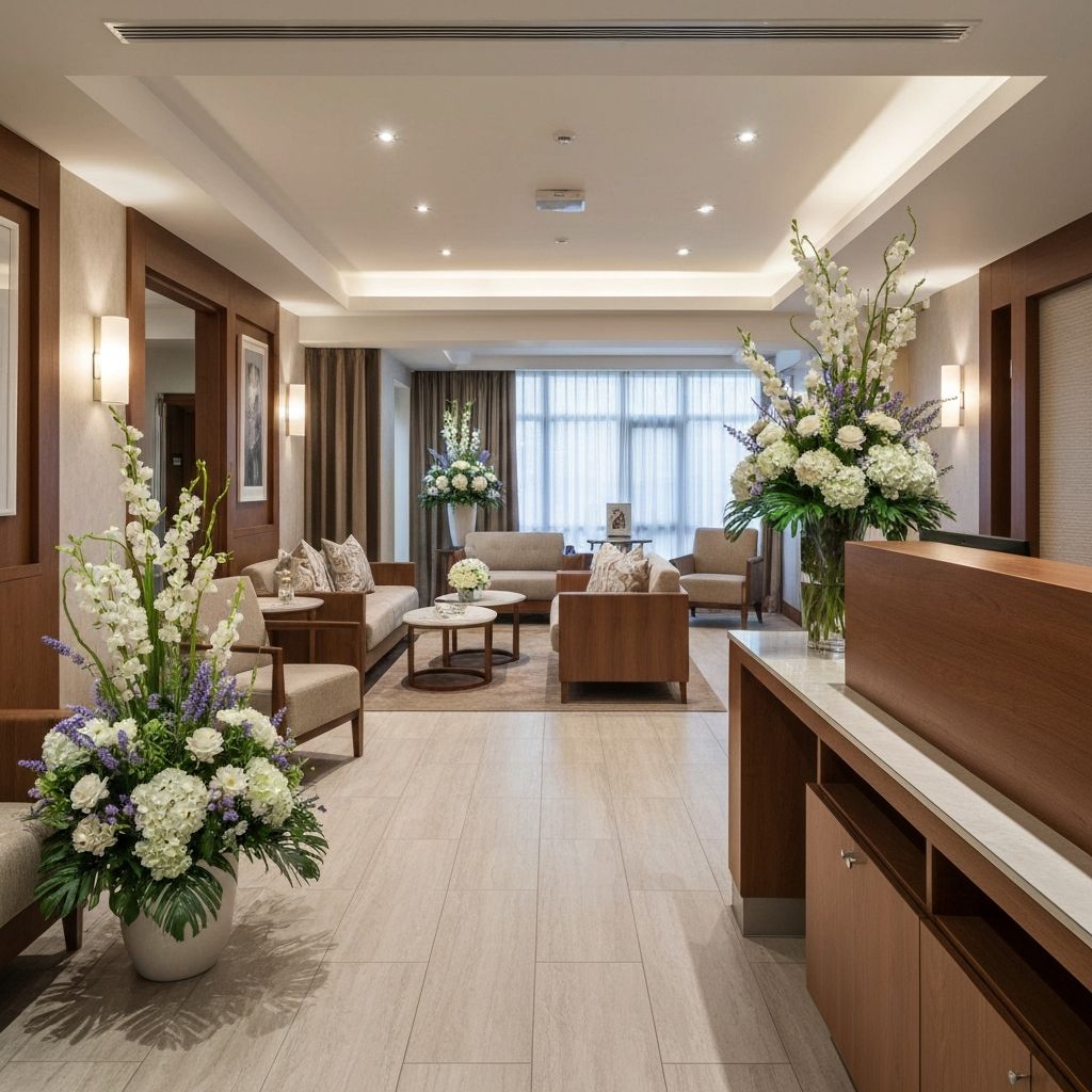 Interior acolhedor do Memorial Vida Garopaba